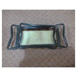 Weed Trimmer and Portable Bench