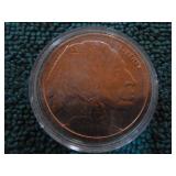 7 Copper Collectible Coins