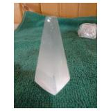8 Selenite Pyramids