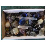 2 Small Boxes of Tumbled Stones