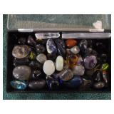 2 Small Boxes of Tumbled Stones