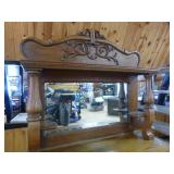 Victorian-Style Sideboard with Mirror
