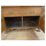 Victorian-Style Sideboard with Mirror