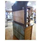 Victorian-Style Sideboard with Mirror