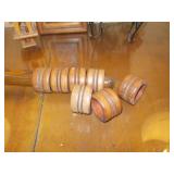 Assortment of Wooden Decor