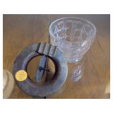 Vintage Glass Ashtray