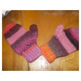 Recycled wool Hats and mittens
