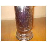 Lidded glass beer mugs