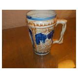 Ceramic German beer mugs