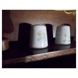 Collectable Thimbles on a Shelf