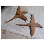 Shelves and wall decor