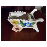 Pottery plant/flower cart