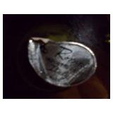 Four green glassware