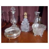 Crystal and glass containers