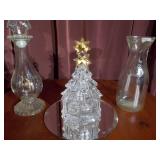 Crystal and glass containers