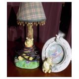 Winnie the Pooh light and frame
