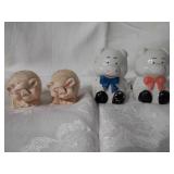 Pig salt and pepper shakers