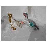 Turkey salt and pepper shakers