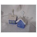 Assortment of salt and pepper shakers