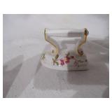 Vintage iron salt and pepper shakers