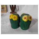 Assortment of salt and pepper shakers