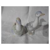 Geese figurines
