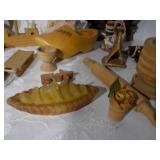 Wooden decorative items