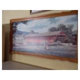 Covered bridge couch picture