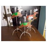 3 Vintage Reindeer