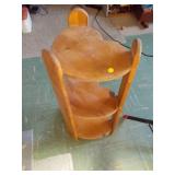 1980’s corner heart shelf