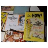 Vintage cookbooks