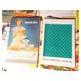 Vintage cookbooks
