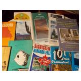 Vintage advertisement of places to visit