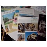 Vintage advertisement of places to visit