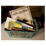 Vintage travel brochures