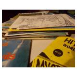 Vintage travel brochures