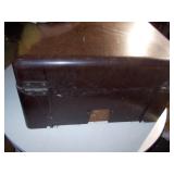 Vintage radio and record player