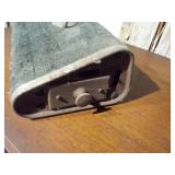 antique foot warmer, also known as a carriage heater.