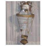glass hanging lantern,