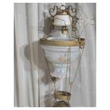 glass hanging lantern,