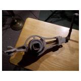 antique breast drill or an ice cream maker.