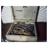 collection of vintage hand tools