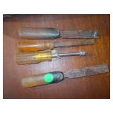 collection of vintage hand tools