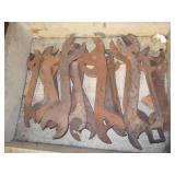 collection of vintage hand tools