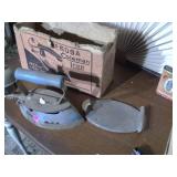 vintage Coleman 608A Instant Lighting Iron in its original box