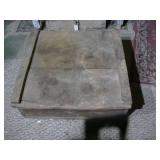 Vintage wooden storage box