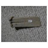 vintage metal bucket full of vintage tools