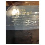 Easy Hang Extra Closet Rod and Hanging Shoe Shelf Organizer Set