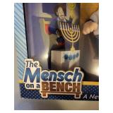 The Mensch on a Bench Plush Doll with Hardcover Storybook in Box