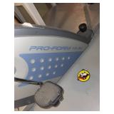 Pro-Form 10.8x Recumbent Exercise Bike with Manuals and Cushion